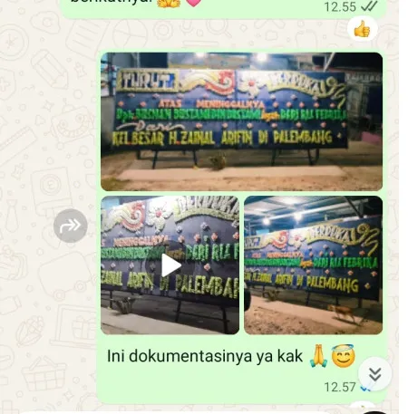 Pengiriman Papan Bunga Duka Geblug Buayan