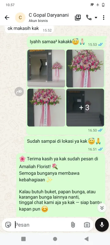 Pengiriman Karangan Bunga Geblug Buayan