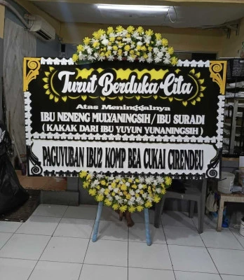 Papan Bunga di Geblug Buayan